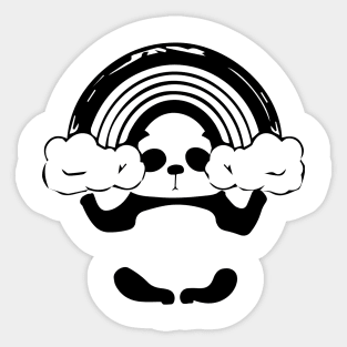 Zen Panda Sticker